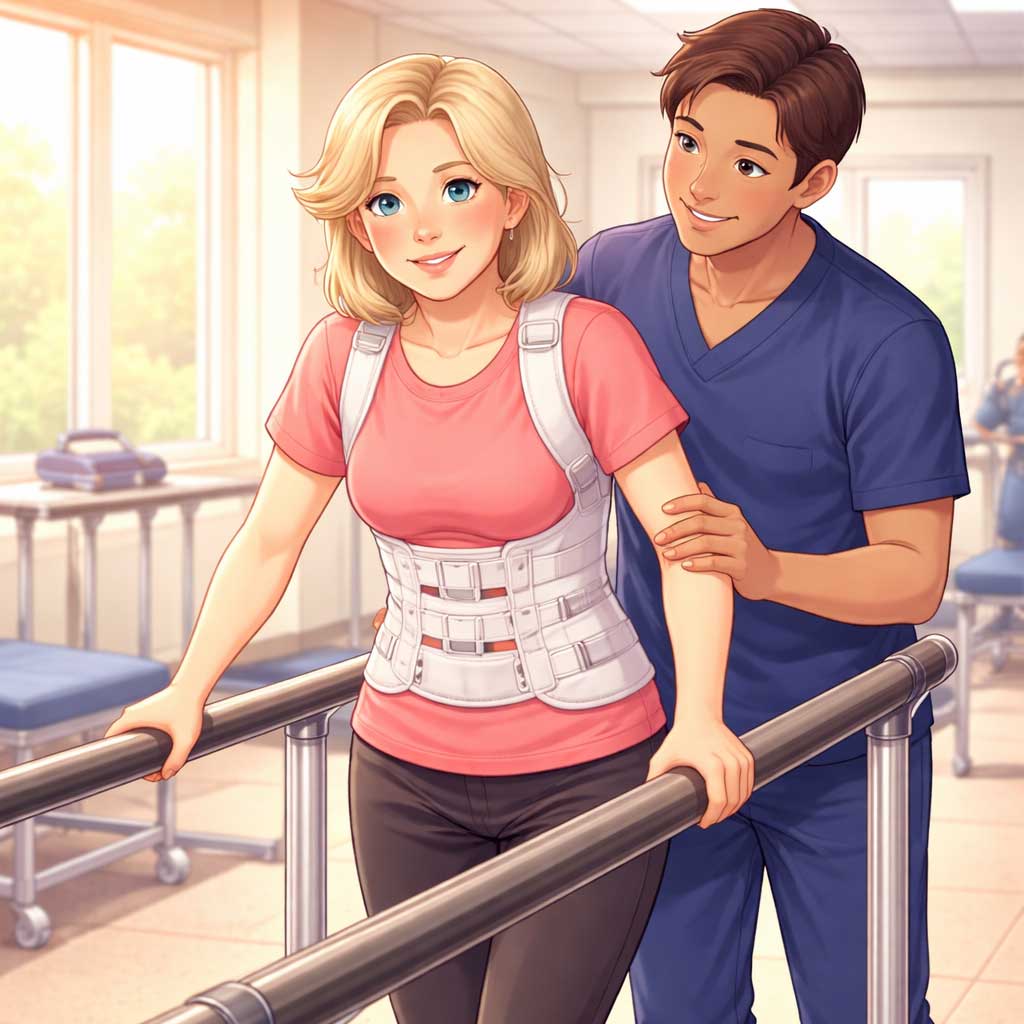 Spine surgery rehabilitation