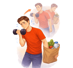 Gradual loss of strength