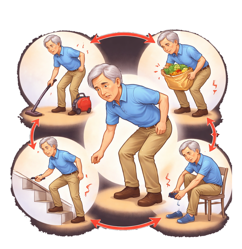 Difficulty performing daily activities