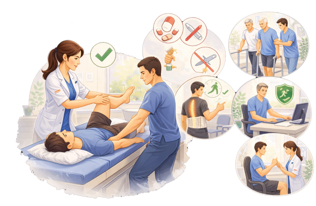 Benefits of Spine Physiotherapy