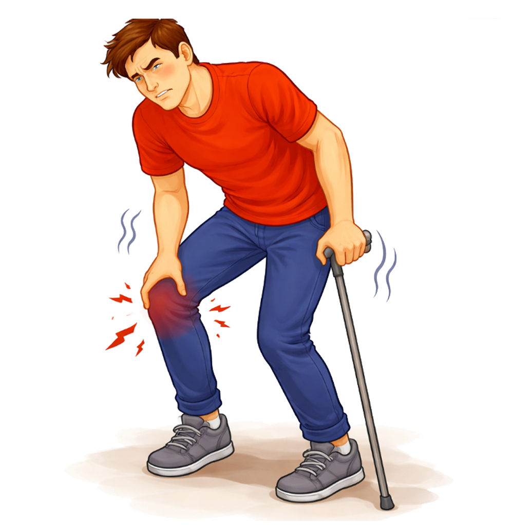 Difficulty walking or standing