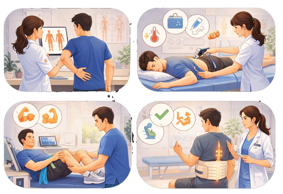 Our Approach to Spine Physiotherapy