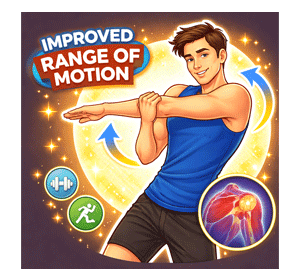 Improved range of motion
