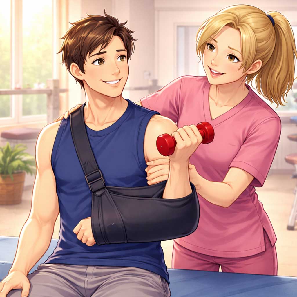 Shoulder surgery rehab