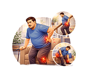 Obesity-related mobility issues