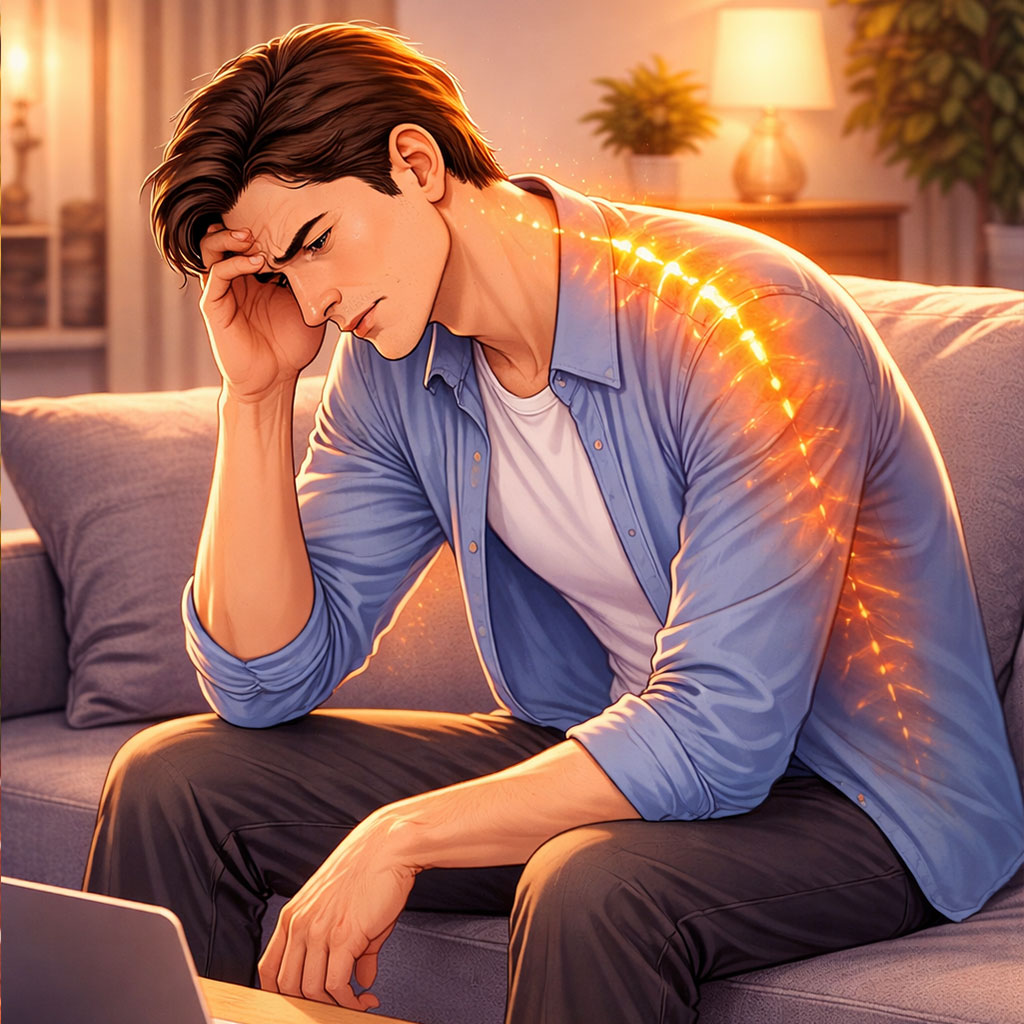 Stress and lack of physical activity